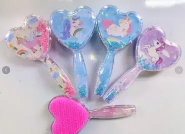 Paddle Hair Brush - 桃心