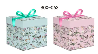 Printed Gift Box - Small | 15*15*15CM | 063
