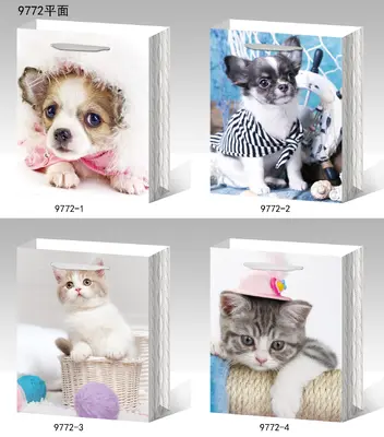 Printed Gift Bag - Small | 18*24*8.5cm - Design 37