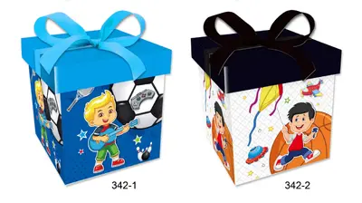 Printed Gift Box - Small | 15*15*15CM | 342