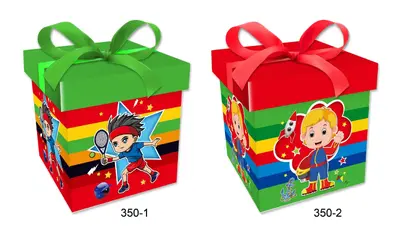 Printed Gift Box - Small | 15*15*15CM | 350