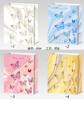 Hot-Stamp Gift Bag - Small | 18*24*8.5cm | 6066