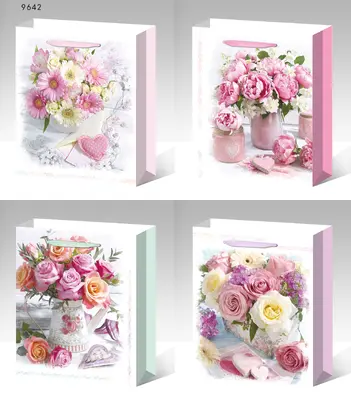 Printed Gift Bag - Small | 18*24*8.5cm | 9642