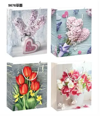 Printed Gift Bag - Small | 18*24*8.5cm | 9676
