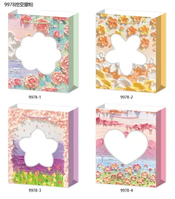 Glitter PVC Window Gift Bag - Small | 18*24*8.5cm | 9978