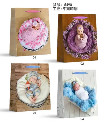 Printed Gift Bag - Small | 18*24*8.5cm - Design 27