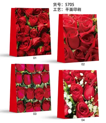 Printed Gift Bag - Medium | 26*32*10cm - Design 57