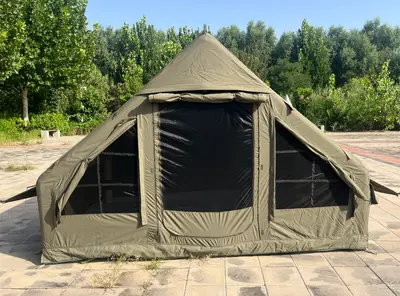 Cotton Canvas Inflatable Tent - Z-002