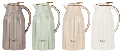 PP Plastic Glass-Lined Vacuum Jug 1.6L - JLM-5302-1.6L - Warm Gray
