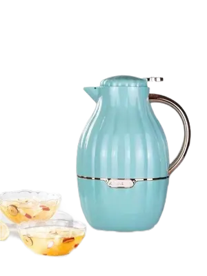 PP Plastic Glass-Lined Vacuum Jug 1.55L - JLM-5452-1.55L - Light Blue