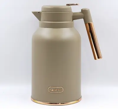 PP Plastic Glass-Lined Vacuum Jug 2.0L - JLM-5532-2.0L - Light Gray