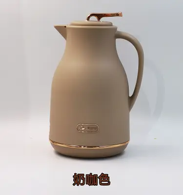 PP Plastic Glass-Lined Vacuum Jug 1.55L - JLM-5552-1.55L - Milky Coffee