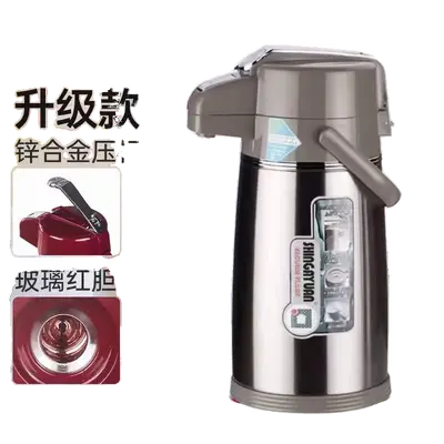 Steel-Body Glass-Lined Vacuum Jug 3.0L - JLS-1122-3.0L - 15# Natural Stainless Steel