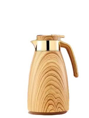 Steel-Body Glass-Lined Vacuum Jug 1.6L - JLS-6102-1.6L - Beechwood