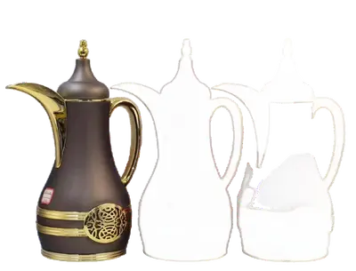 Steel-Body Glass-Lined Vacuum Jug 1.0L - JLW-6412-1.0L - Coffee