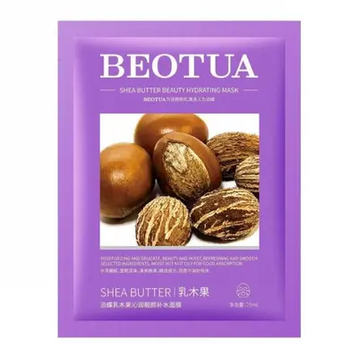 Bote “Shea Butter Refreshing&Moisturizing facial mask (New) Tablets“ 25ml