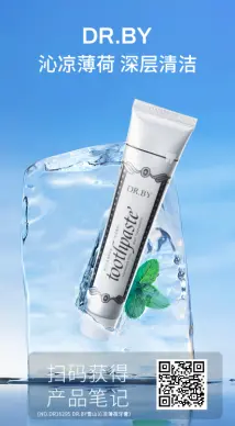 DR.BY Snow Mountain Cool Mint Toothpaste 100g ‘Special Offer’