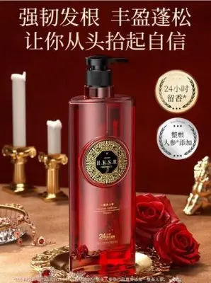 H. K.S.R Polygonum multiflorum and Ginseng Essence Strong and Tough Shampoo 500ml