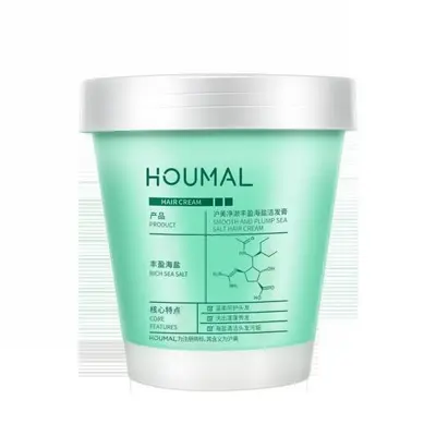 Shanghai Mei Clear and Abundant Sea Salt Hair Cream (New) 250g