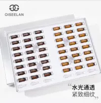 Jishilan Fullerene Freeze Dried Powder Box 300mg x 24 pcs+Peptide Solvent Solution 3ml x 24 pcs “Special Offer“