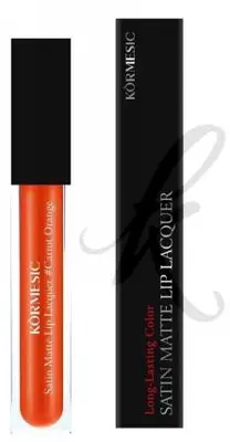 KORMESIC satin matte lip gloss # 327 Carrot Orange UK 2.2g