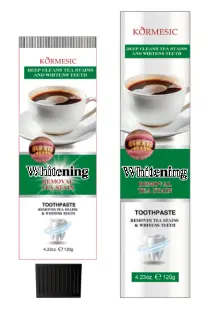 KORMESIC Whitening Toothpaste for Tea Stains 120g