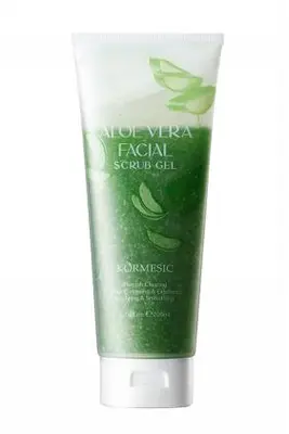 KORMESIC Aloe Vera Facial Scrub Gel 200ml(for foreign trade)