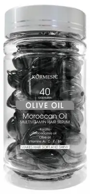 KORMESIC Moroccan Oil & Olive Oil Multivitamin Hair Essence (for foreign trade) 1ml*40 capsules