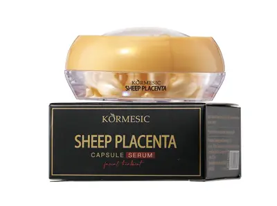 KORMESIC Sheep Placenta Essence Face Capsule essence (for foreign trade) 30 capsules