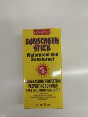 KORMESIC Refreshing Waterproof Sunscreen Stick 20g
