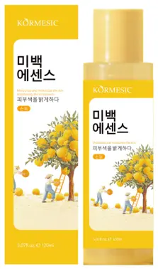 KORMESIC90% Yuzu & 5% Niacinamide Whitening Essence Milk KR (for foreign trade) 130ml