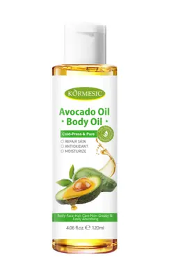 KORMESIC Avocado Oil Body Massage Oil 120ml(for foreign trade) ‘Special offer’