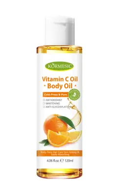 KORMESIC Vitamin C Oil Body Massage Oil 120ml(for foreign trade) ‘Special price’