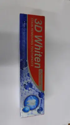 KORMESIC 3D Whitening & Stain Removing Toothpaste (for foreign trade) 100g