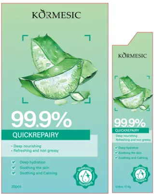 KORMESIC Aloe Vera Repairing Mask (for foreign trade) 4ml
