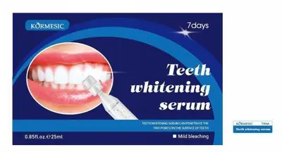 KORMESIC Teeth Whitening Serum (for foreign trade) 1.5mlX10pcs