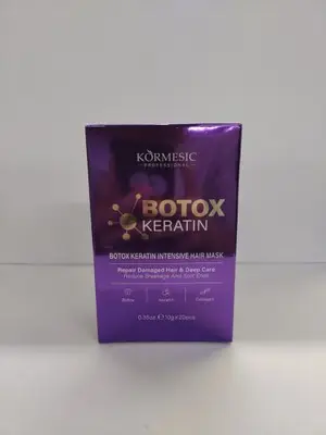 KORMESIC Clostridium botulinum Keratin Dense Hair Mask - Boxed 10g x 20 strips