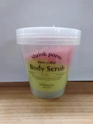 KORMESIC Green Tea Pore Shrinking Body Scrub (for foreign trade) 250g