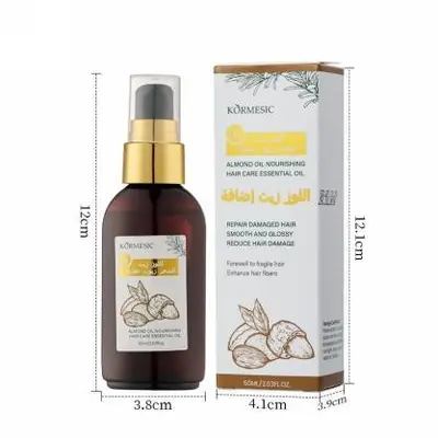 KORMESIC Almond Oil Nourishing Hair Care Oil (for foreign trade) 60ml
