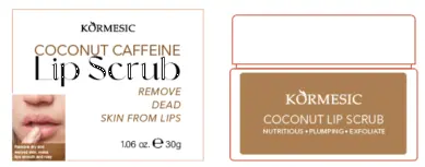 KORMESIC Coconut Caffeine Lip Scrub (for foreign trade) 30g