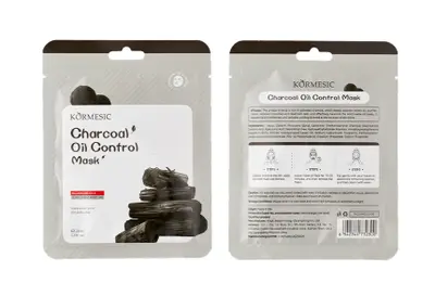 KORMESIC Charcoal Oil Control Mask (for foreign trade) 25ml