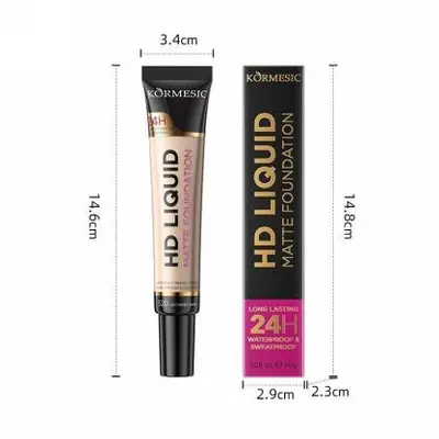 KORMESIC HD matt liquid foundation # 520 (special for foreign trade) 30g