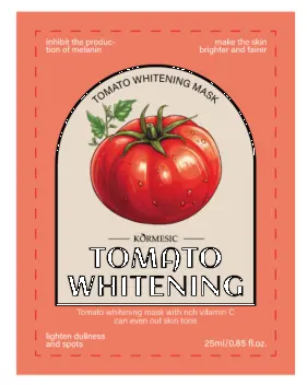 KORMESIC Tomato Whitening Mask (for foreign trade) 25ml