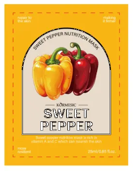 KORMESIC Sweet Chilli Nutritional Mask (for foreign trade) 25ml