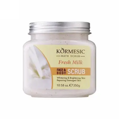 KORMESIC Milk Body Scrub 300g(for foreign trade)