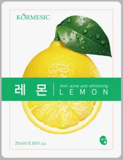 KORMESIC Anti-Acne Whitening Lemon Mask (for foreign trade) 25ml