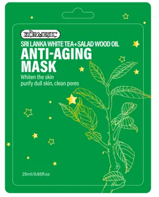 KORMESIC Sri Lankan White Tea & Sarawood Oil Anti-Aging Mask (for foreign trade) 25ml