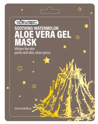 KORMESIC Charcoal & Brown Sugar Mud Detoxifying Mask (for foreign trade) 25ml