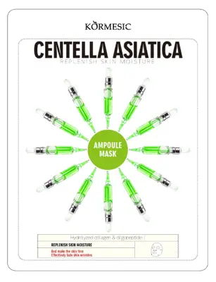 KORMESIC Centella Asiatica Ampoule Mask (for foreign trade) 25ml