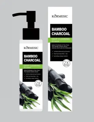 KORMESIC Bamboo Charcoal Facial Cleanser (for foreign trade) 150g